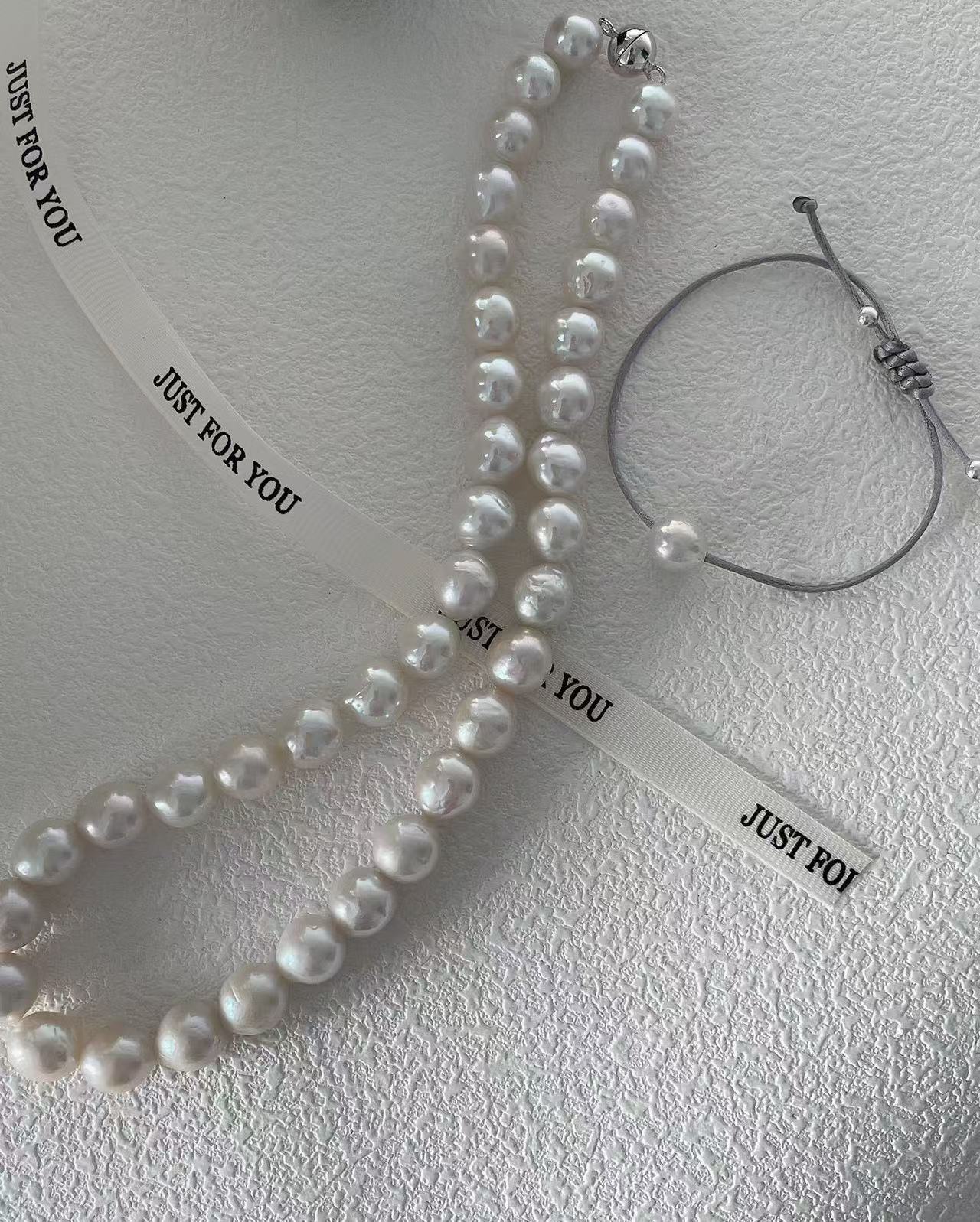 Top Luster Big Core Edison Pearl Necklace