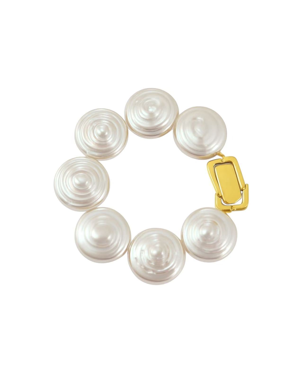 Roman Holiday Pearl Bracelet