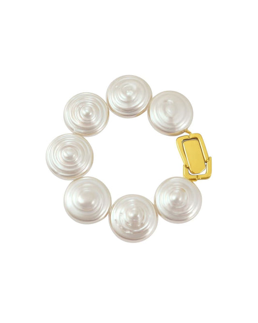 Roman Holiday Pearl Bracelet