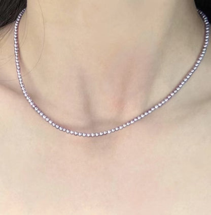 ‘Song of the Sirens’ pink freshwater pearl necklace set
