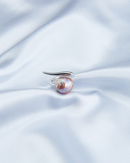 Grape Pearl Ring