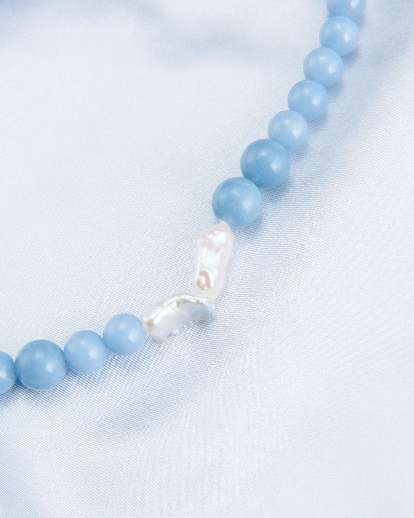 Peruvian Stone Baroque Necklace