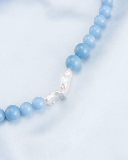 Peruvian Stone Baroque Necklace