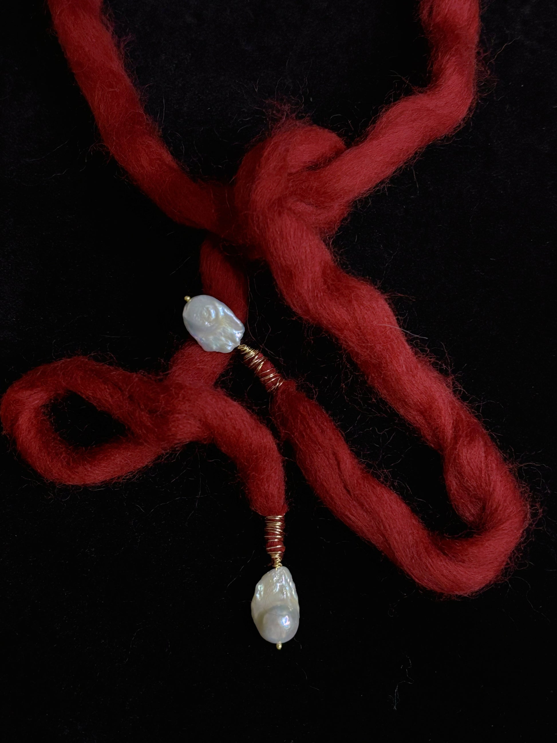 Christmas Baroque Pearl Necklace Collection