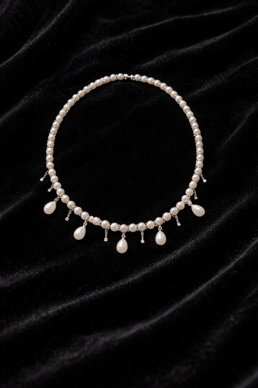 'Melon Carriage' Freshwater Pearl Necklace