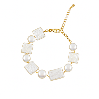 Roman Forum Square Baroque Bracelet