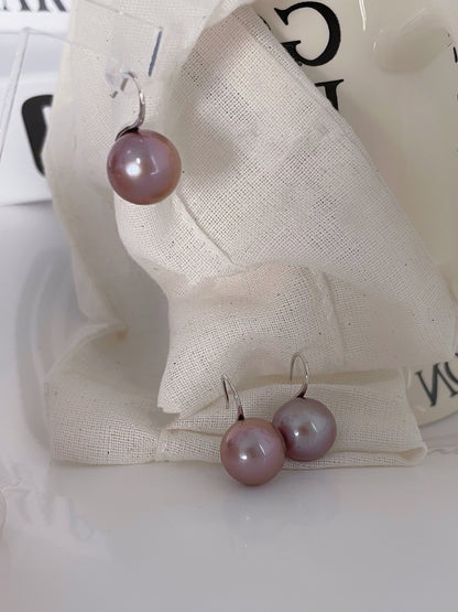 Purple Grape Earrings