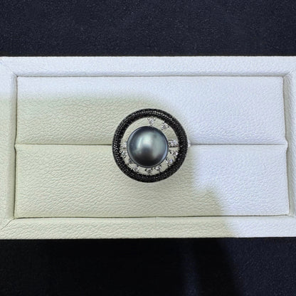 Tahitian Eclipse “Eye of the Earth” Ring---Collector’s Edition
