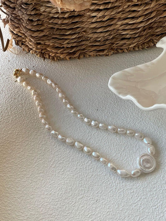 Sun God Baroque Necklace