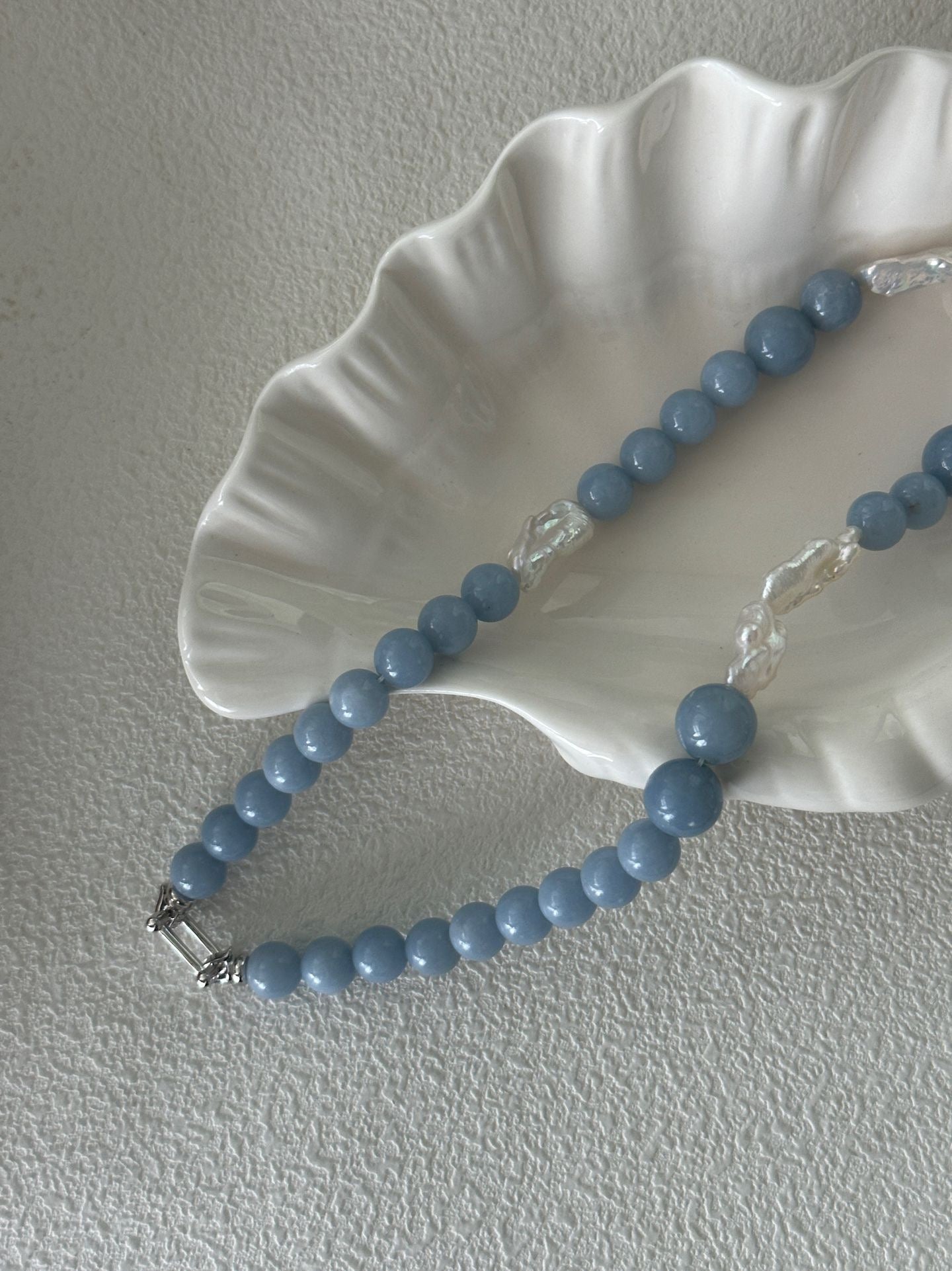 Peruvian Stone Baroque Necklace