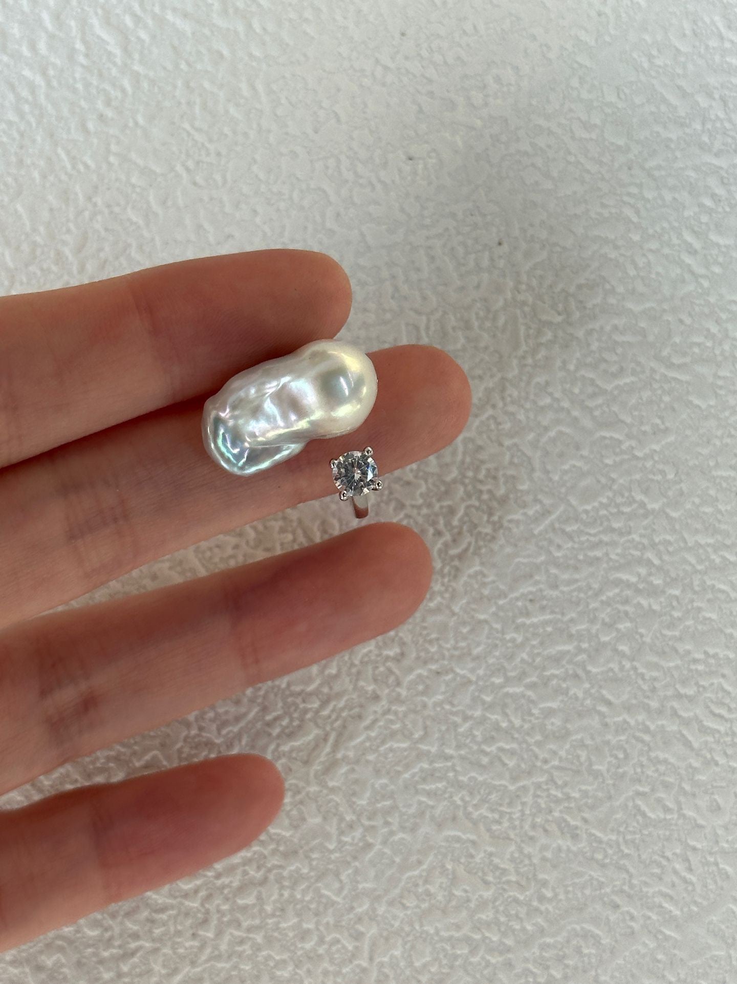 Silver Dream Baroque Ring