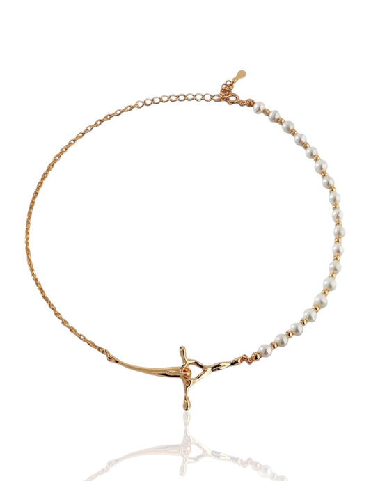 ‘Twig’ Natural pearls Necklace