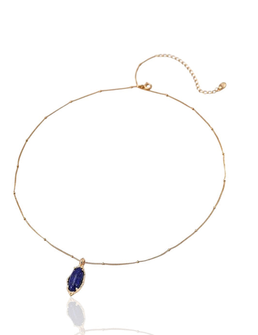Baroque Lapis Lazuli Pendant