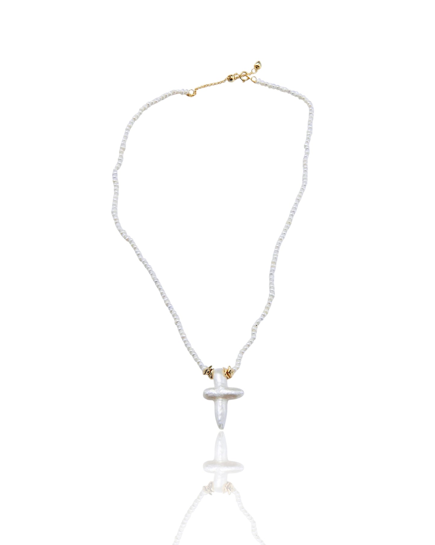 Cross Baroque Necklace