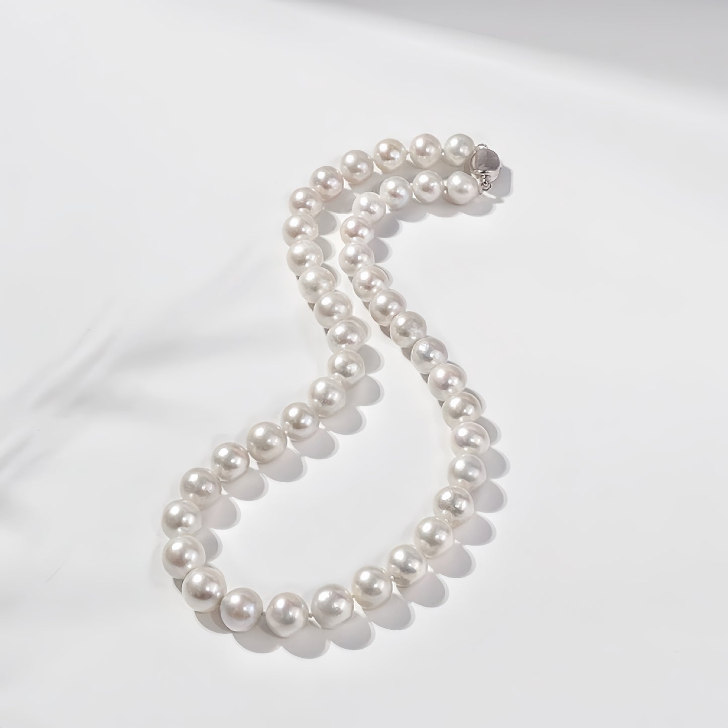 Top Luster Big Core Edison Pearl Necklace