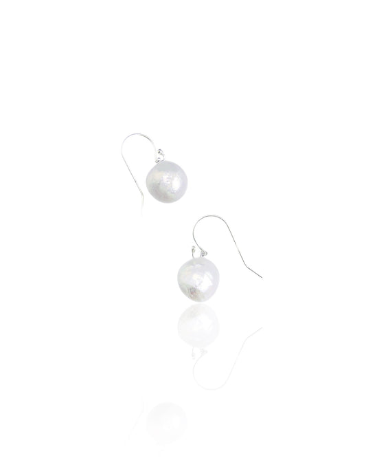 Tinfoil Candy Pearl Earrings