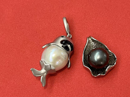 ‘Cthulhu Mythos’ Antiques Seawater Pearl Pendant Collection