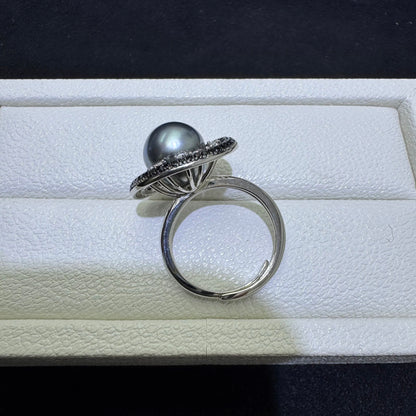 Tahitian Eclipse “Eye of the Earth” Ring---Collector’s Edition