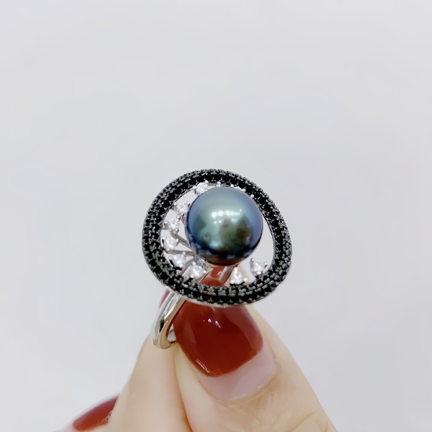 Tahitian Eclipse “Eye of the Earth” Ring---Collector’s Edition