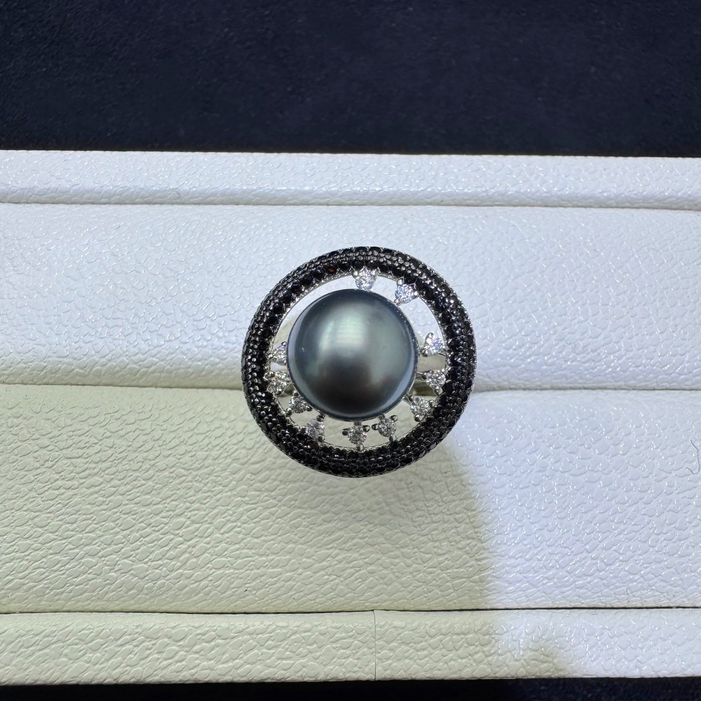 Tahitian Eclipse “Eye of the Earth” Ring---Collector’s Edition