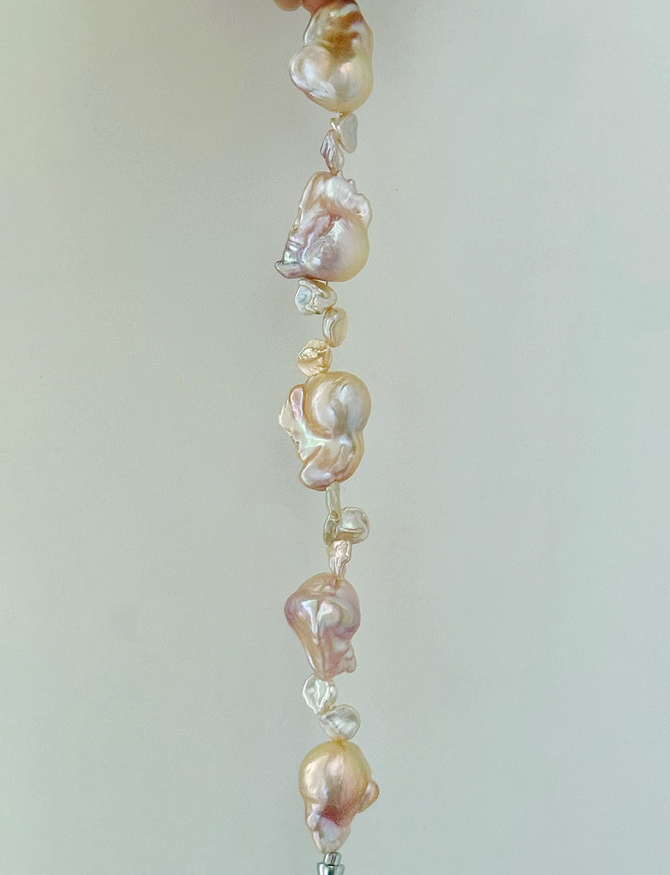 ‘Rose Garden’ Pink Baroque Bracelet