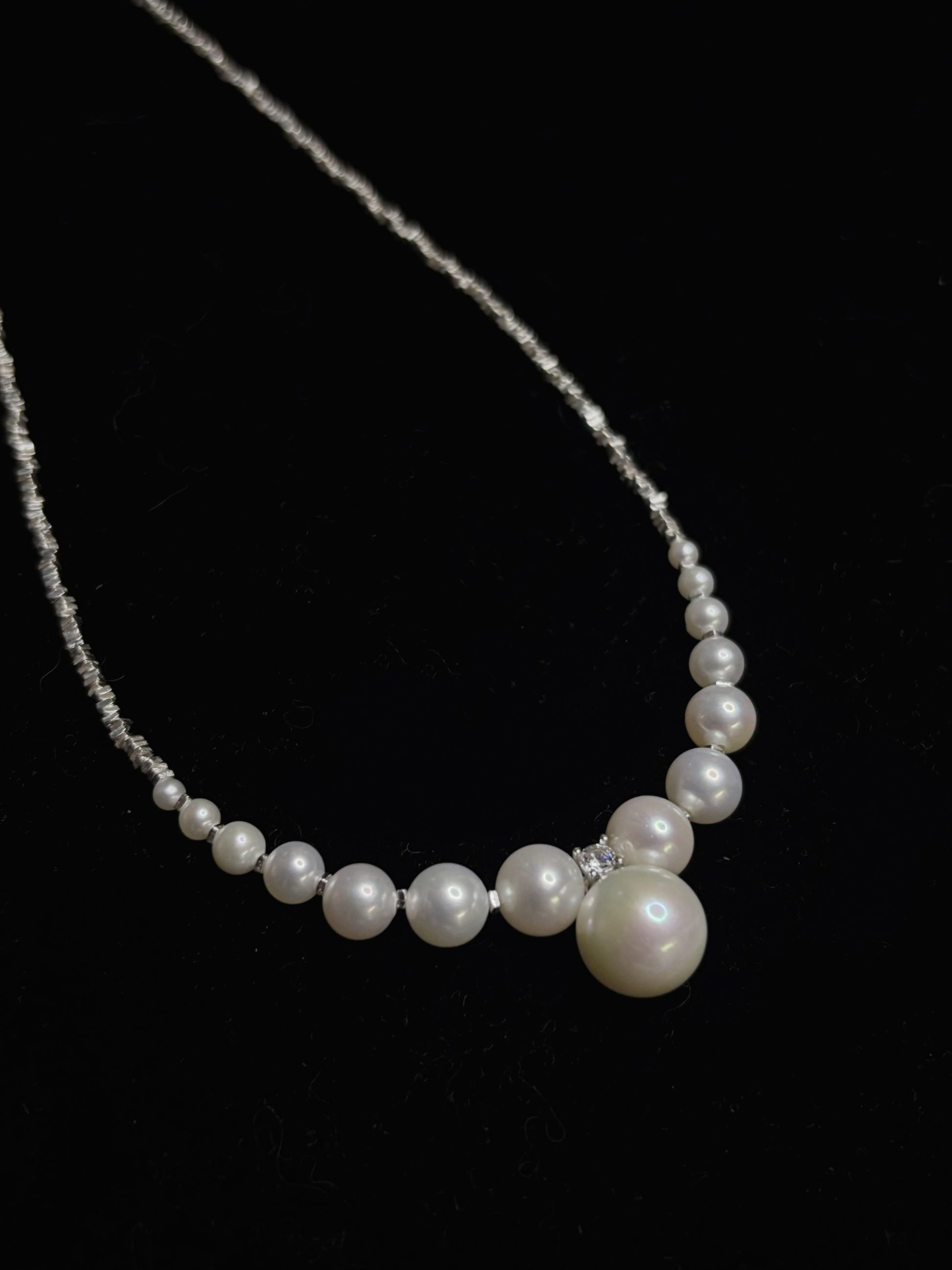 'Nova Grace' Natural Freshwater Pearl Necklace