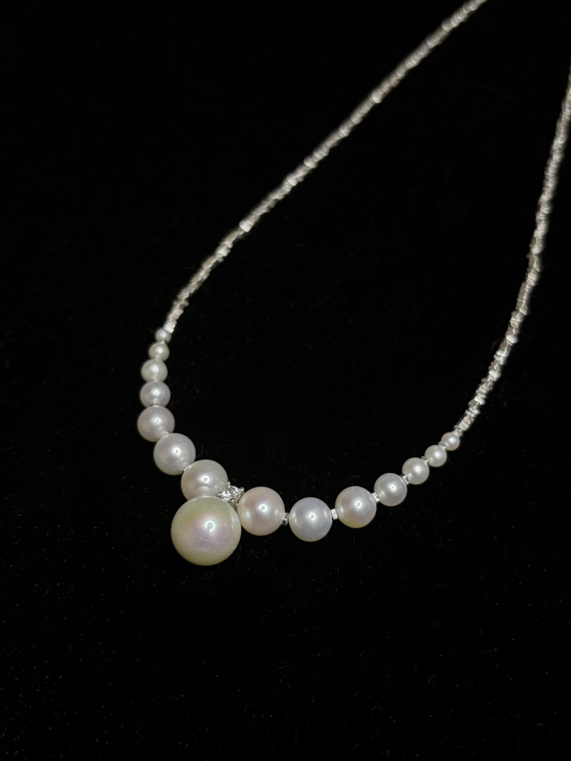 'Nova Grace' Natural Freshwater Pearl Necklace