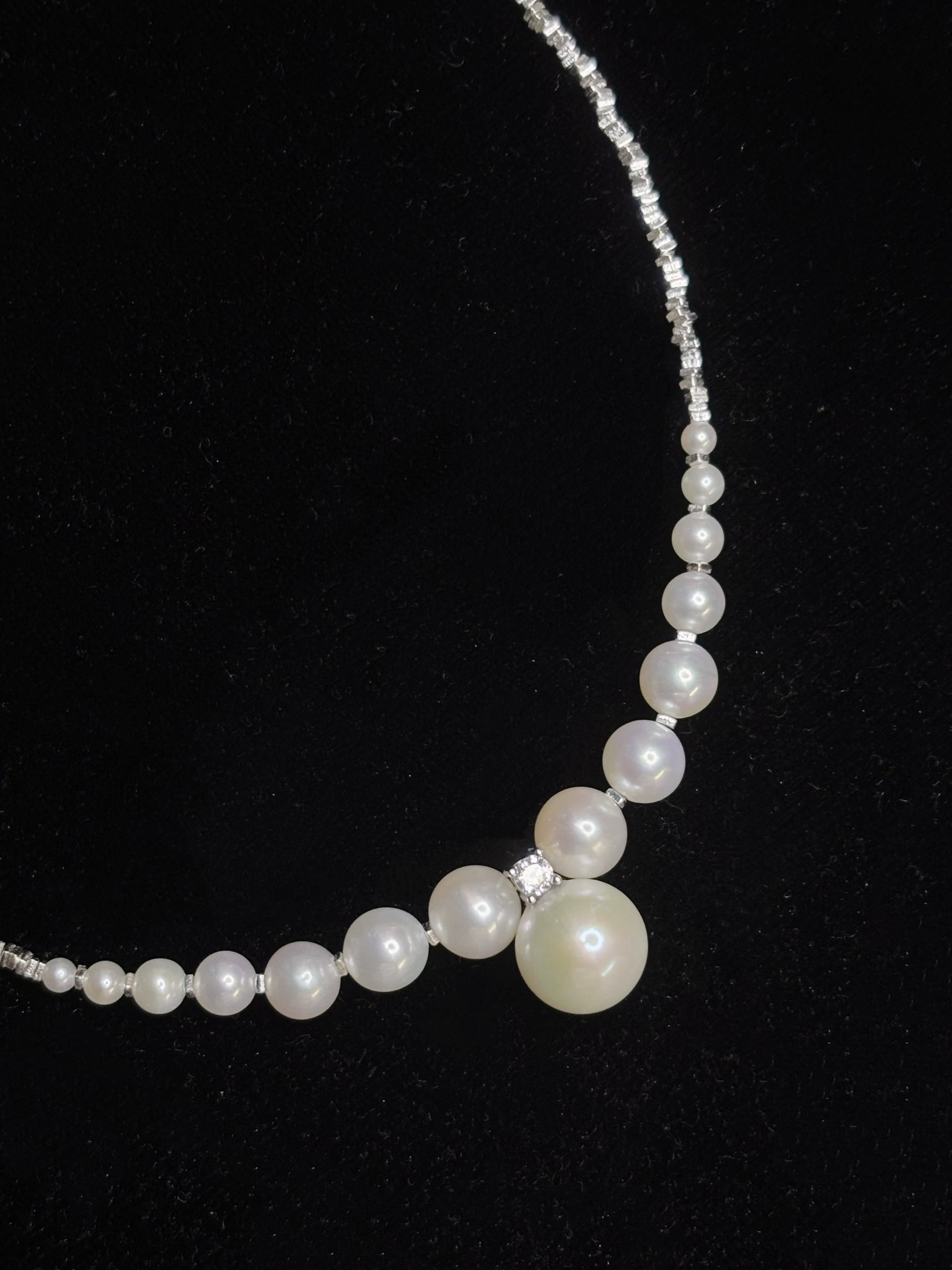 'Nova Grace' Natural Freshwater Pearl Necklace