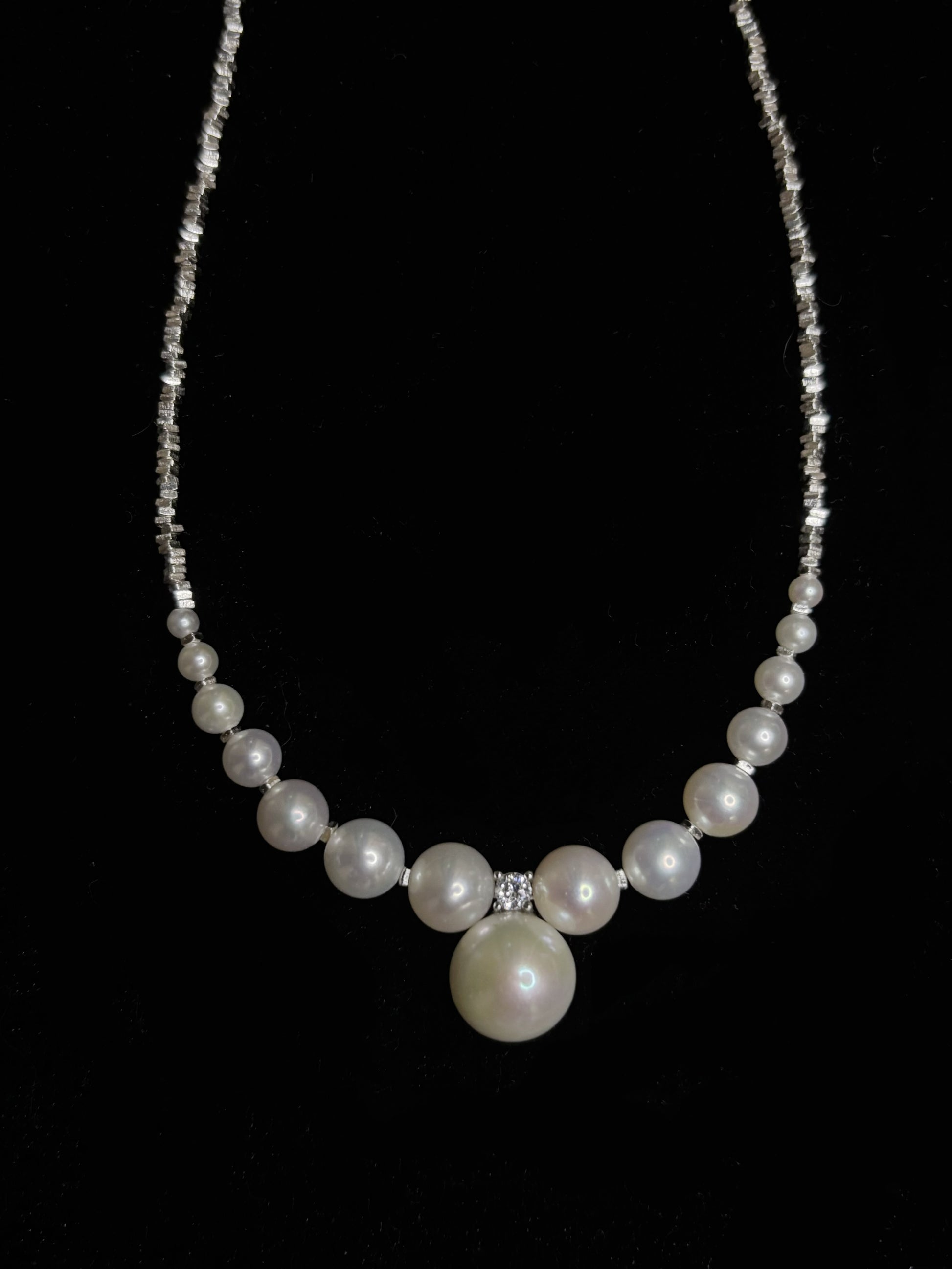 'Nova Grace' Natural Freshwater Pearl Necklace