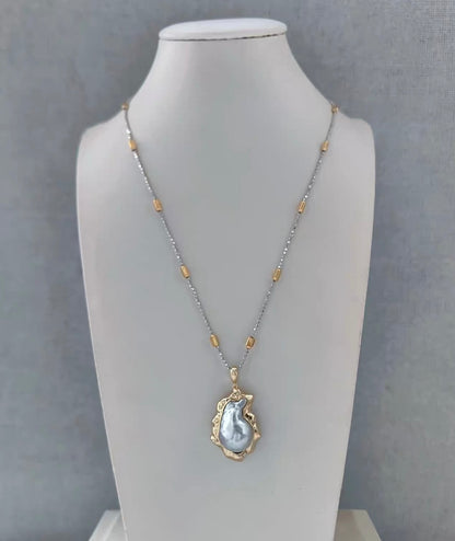 'Frozen' Collection Blue Australia White, keshi Collection Pearl Series
