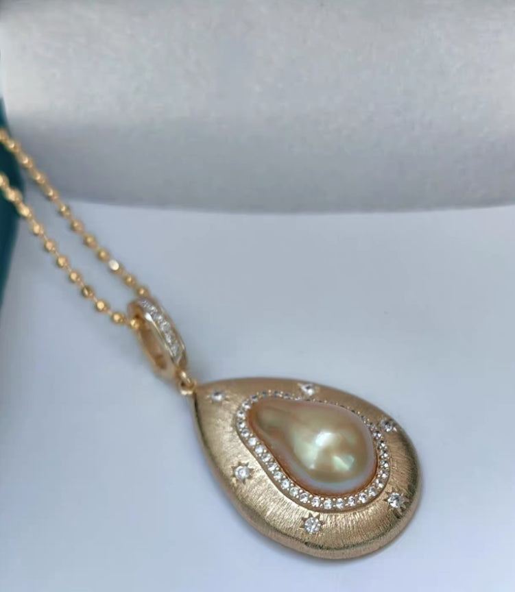 'Frozen' Collection Blue Australia White, keshi Collection Pearl Series