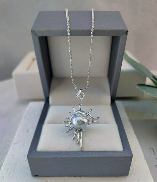 'Frozen' Collection Blue Australia White, keshi Collection Pearl Series