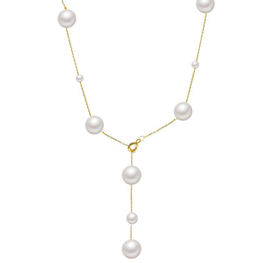 ‘Starry Night’ natural freshwater pearl necklace