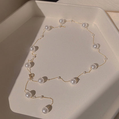 ‘Starry Night’ natural freshwater pearl necklace