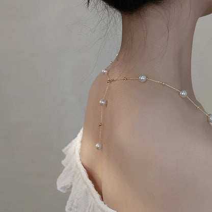 ‘Starry Night’ natural freshwater pearl necklace
