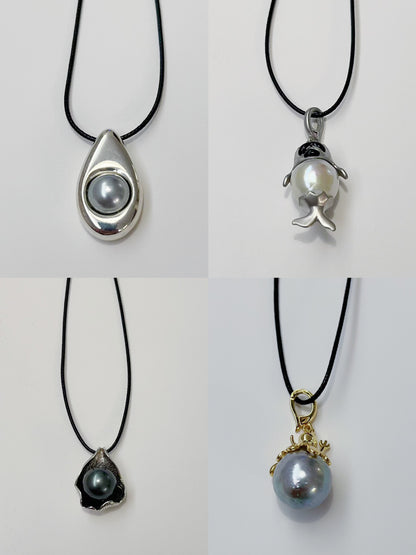 ‘Cthulhu Mythos’ Antiques Seawater Pearl Pendant Collection
