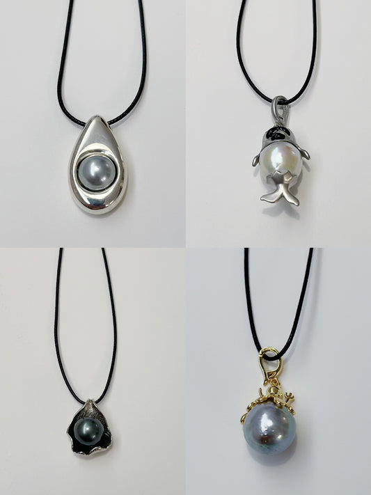 ‘Cthulhu Mythos’ Antiques Seawater Pearl Pendant Collection