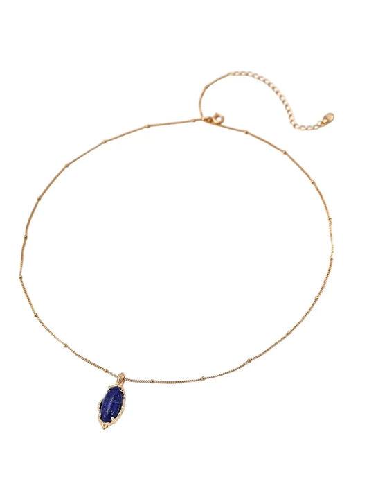 Baroque Lapis Lazuli Pendant My Store
