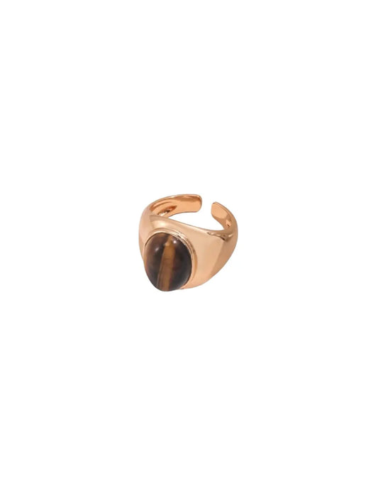 Tiger's eye Classic Ring My Store