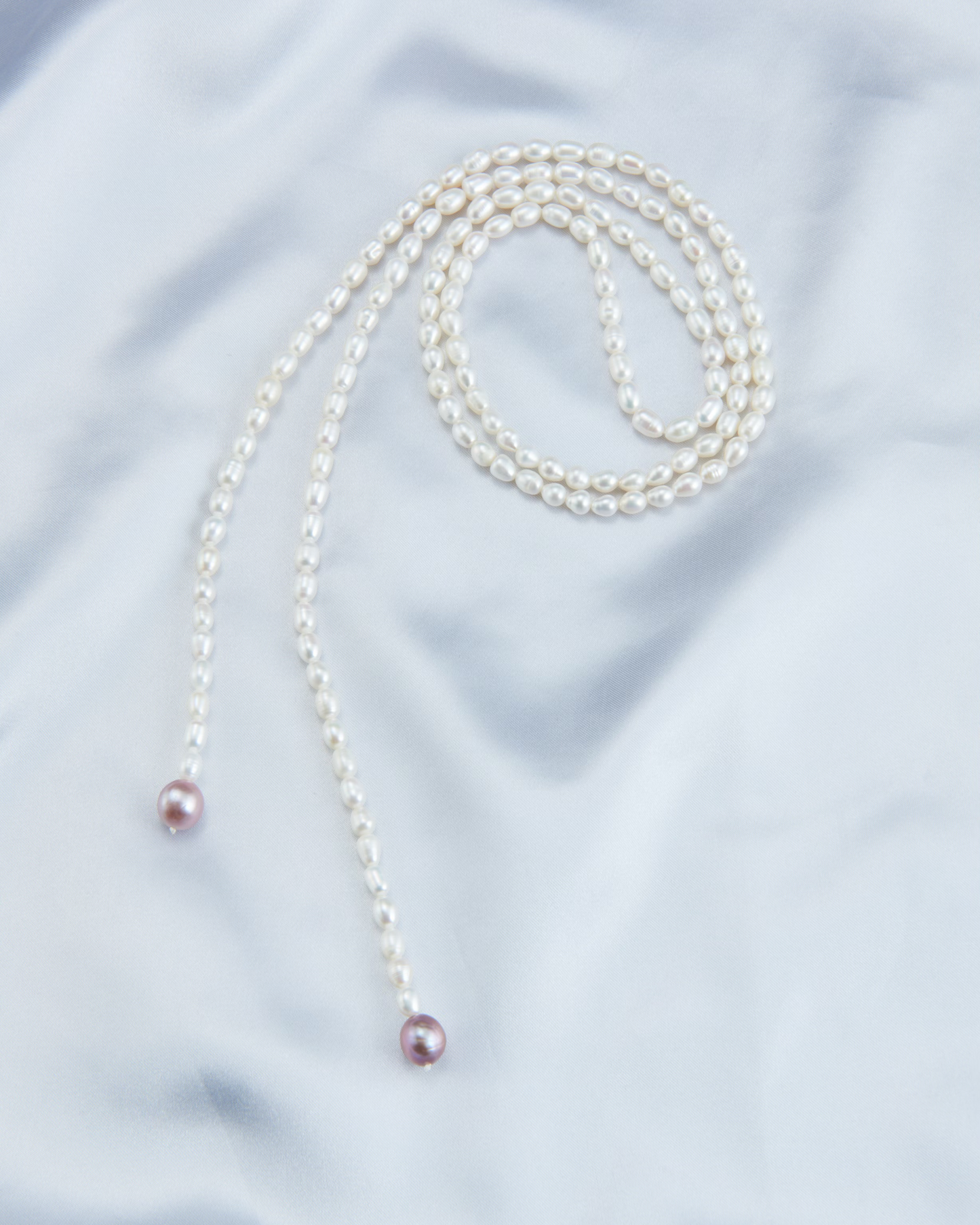 Pearl Grape Long Sweater Chain Synichoe