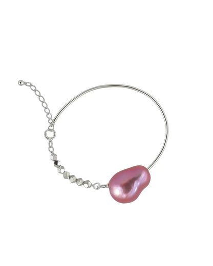 Pink Sakura Baroque Bracelet