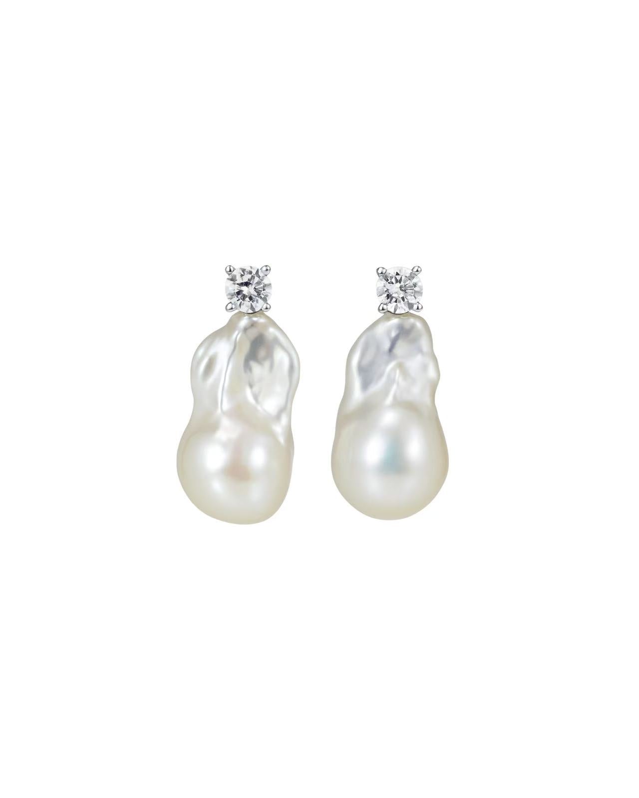 Princess Diana Baroque Earrings