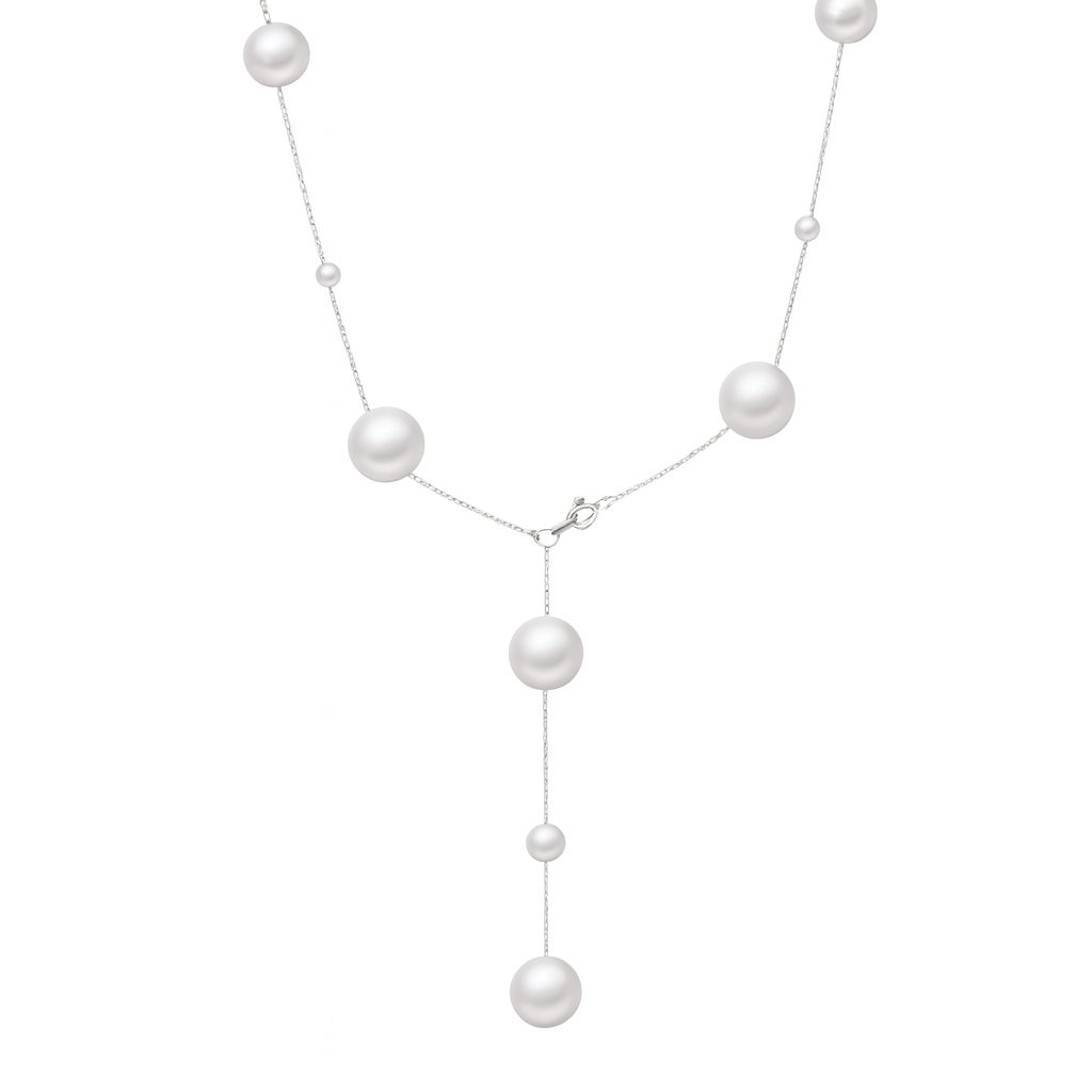 ‘Starry Night’ natural freshwater pearl necklace