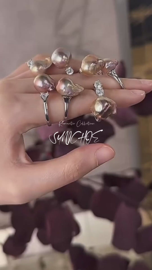 Colourful Baroque Bean Ring